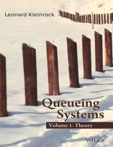 Image of - Queueing Systems Theory | Volume 1 | Paperback