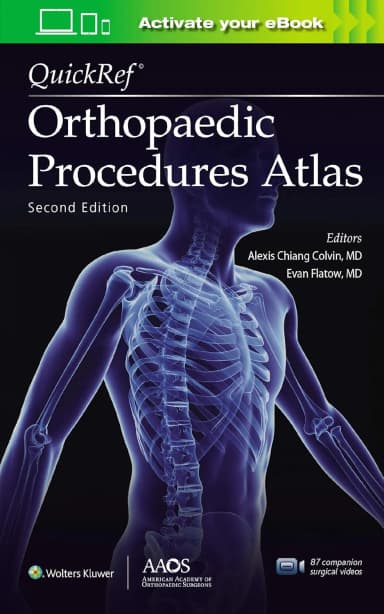 Image of - Quick Ref Orthopaedic Procedures Atlas 2nd Edition | Paperback