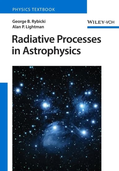Image of - Radiatrive Processes in Astrophysics | Paperback