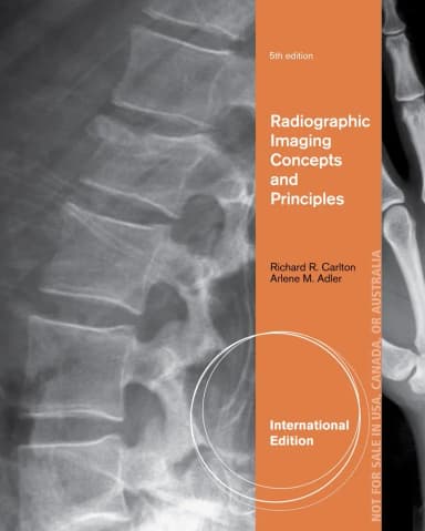 Image of - Radiographic Imaging Concepts and Principles | 5th Edition | Paperback