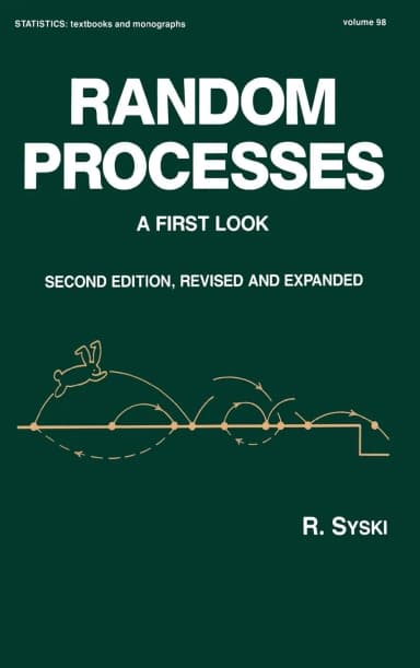 Image of - Random Processes A First Look | 2nd Edition