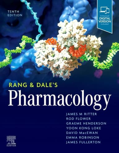 Image of - Rang And Dales Pharmacolgy With Access Code 10th Edition | Paperback