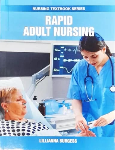 Image of - Rapid Adult Nursing (Nursing Textbook Series) | Paperback