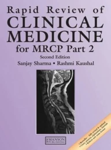 Image of - Rapid Review Of Clinical Medicine For MRCP | 2nd Edition Part 2 | Paperback