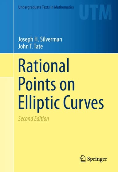 Image of - Rational Points on Elliptic Curves | 2nd Edition | Hardcover