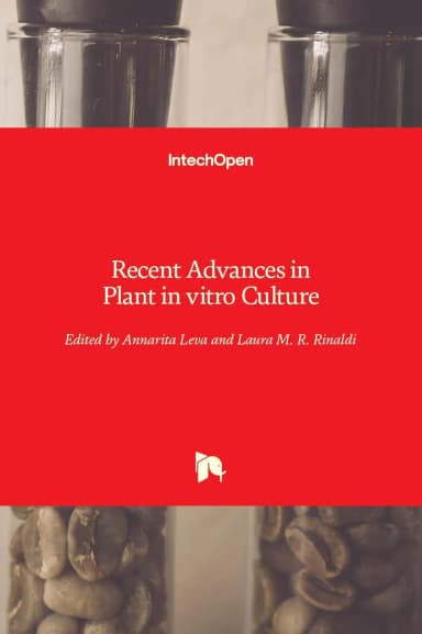 Image of - Recent Advances In Plant in Vitro Culture | Hardcover