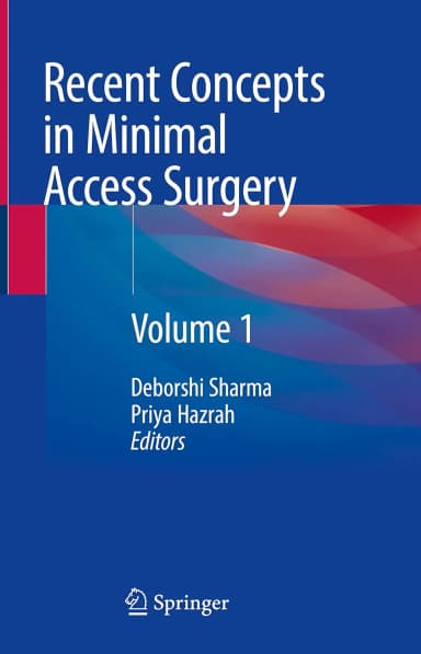Image of - Recent Concepts In Minimal Access Surgery Volume 1 | Hardcover