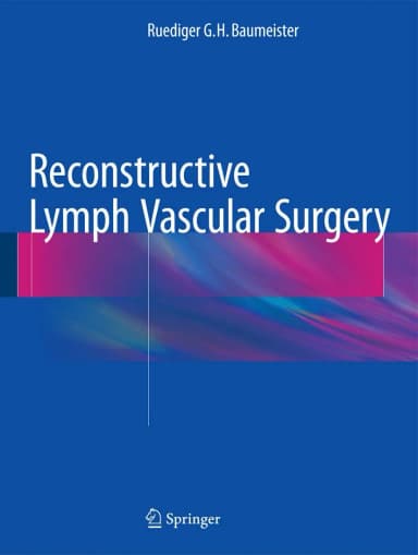 Image of - Reconstructive Lymph Vascular Surgery | Hardcover
