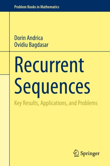 Image of - Recurrent Sequences Key Results Applications And Problems | Hardcover