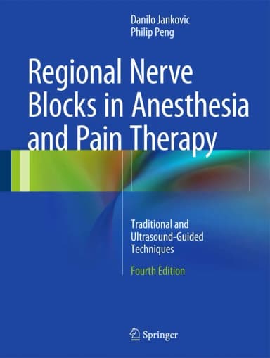 Image of - Regional Nerve Blocks in Anesthesia and Pain Therapy | 4th Edition | Hardcover