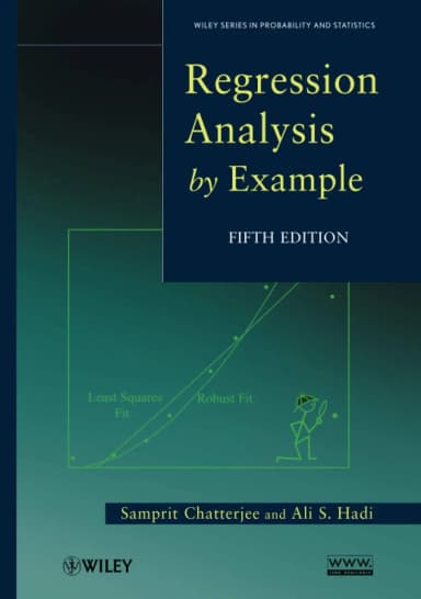 Image of - Regression Analysis by Example | 5th Edition | Hardcover