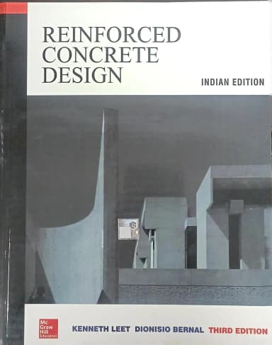 Image of - Reinforced Concrete Design | Third Edition | Paperback