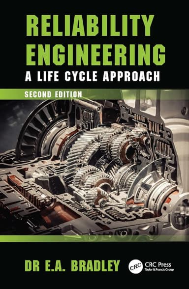 Image of - Reliability Engineering A Life Cycle Approach 2nd Edition | Hardcover