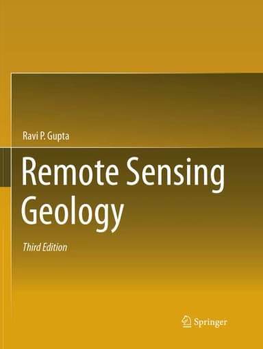 Image of - Remote Sensing Geology Third Edition | Paperback