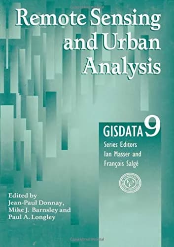 Image of - Remote Sensing and Urban Analysis GIS DATA 9 | Hardcover