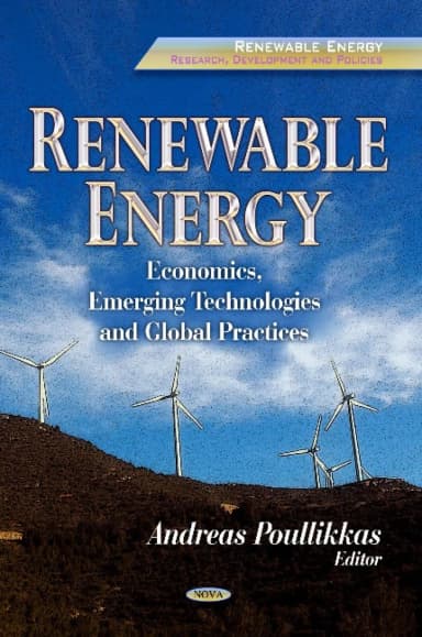 Image of - Renewable Energy Economics | Emerging Technologies and Global Practices | Hardcover