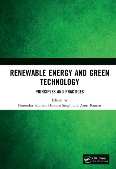 Image of - Renewable Energy And Green Technology Principles And Practices | Hardcover