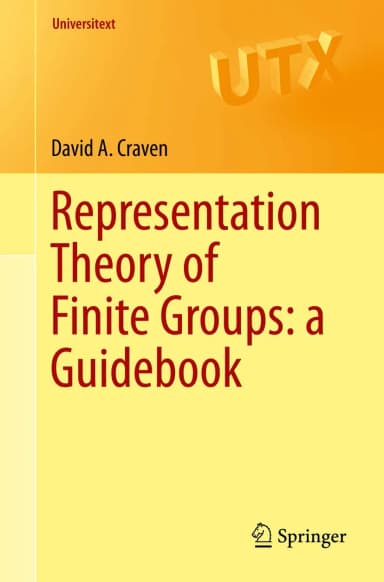 Image of - Representation Theory Of Finite Groups A Guidebook | Paperback