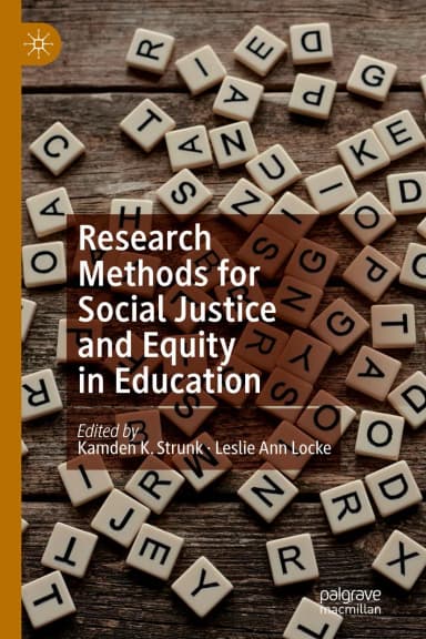 Image of - Research Methods For Social Justice And Equity In Education | Hardcover