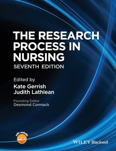 Image of - The Research Process in Nursing | 7th Edition | Paperback