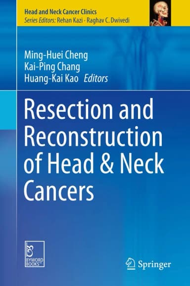 Image of - Resection And Reconstruction Of Head And Neck Cancers | Hardcover