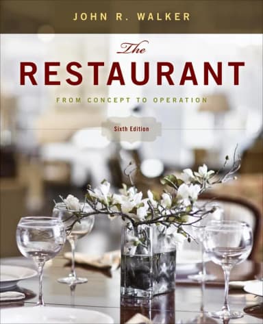 Image of - The Restaurant from Concept to Operation | 6th Edition | Hardcover