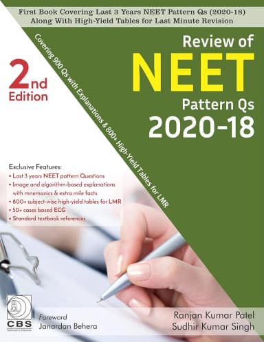 Image of - Review Of Neet Pattern Qs 2020-18 | 2nd Edition | Paperback