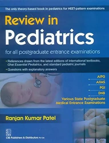 Image of - Review in Pediatrics For all Postgraudate Entrance Examinations | Paperback