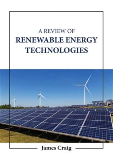 Image of - A Review Of Renewable Energy Technologies | Hardcover