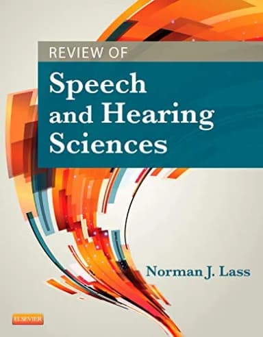Image of - Review of Speech and Hearing Sciences | Paperback
