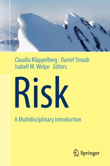 Image of - Risk A Multidisciplinary Introduction | Hardcover