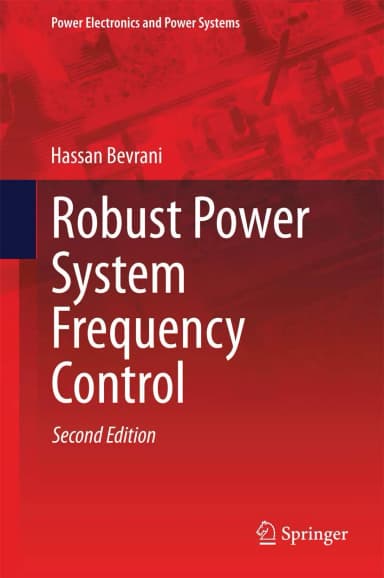 Image of - Robust Power System Frequency Control | 2nd Edition | Hardcover
