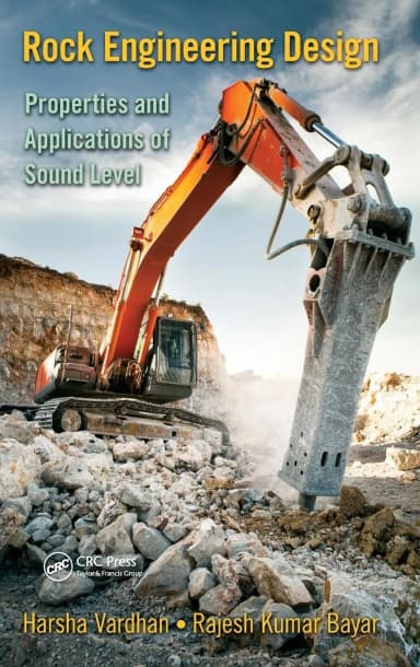 Image of - Rock Engineering Design Properties and Applications of Sound Level | Hardcover