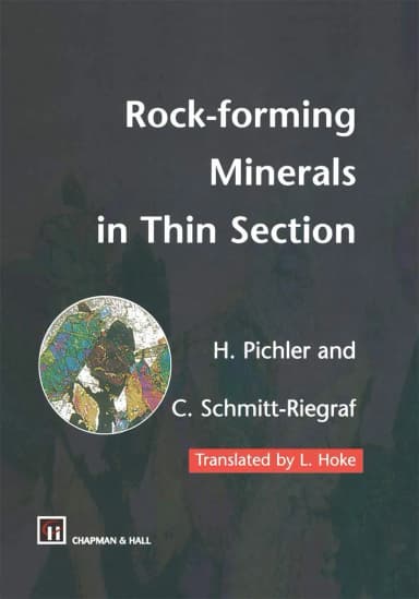 Image of - Rock Forming Minerals In Thin Section (Hb 1997)