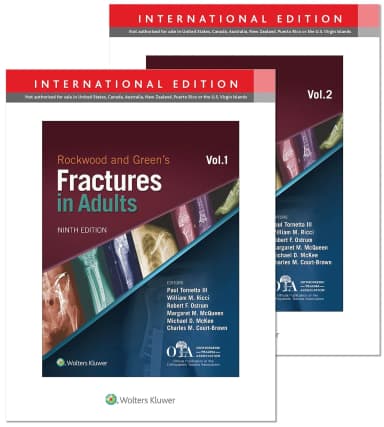 Image of - Rockwood and Green's Fractures in Adults | 3 Volume Set | 9e (IE) | Hardcover