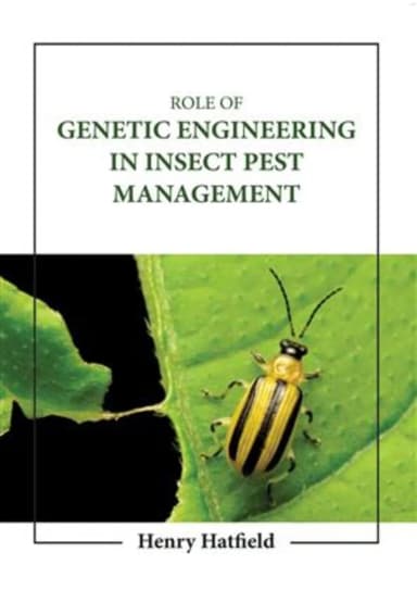 Image of - Role Of Genetic Engineering In Insect Pest Management | Hardcover