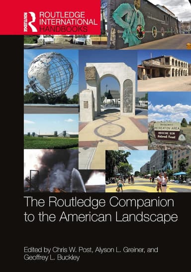 Image of - The Routledge Companion To The American Landscape | Hardcover
