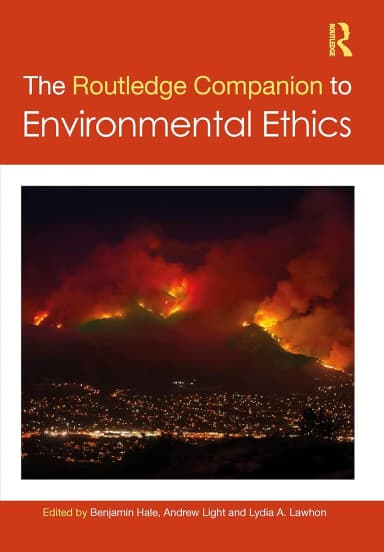 Image of - The Routledge Companion To Environmental Ethics | Hardcover