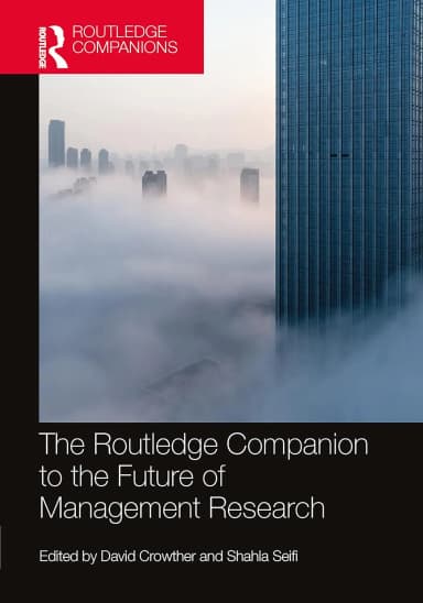 Image of - The Routledge Companion To The Future Of Management Research | Hardcover