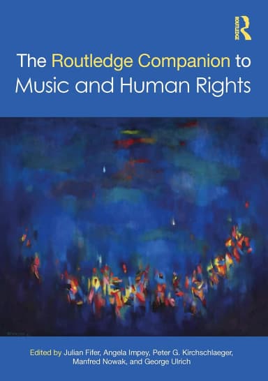 Image of - The Routledge Companion To Music And Human Rights | Hardcover