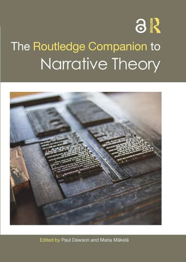 Image of - The Routledge Companion To Narrative Theory | Hardcover