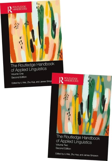 Image of - The Routledge Handbook Of Applied Linguistics 2 Vol Set | Hardcover