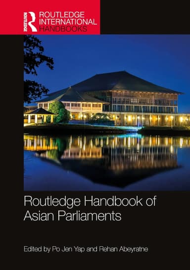 Image of - Routledge Handbook Of Asian Parliaments | Hardcover
