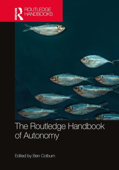 Image of - The Routledge Handbook Of Autonomy | Hardcover