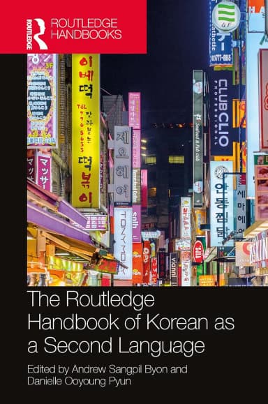 Image of - The Routledge Handbook Of Korean As A Second Language | Hardcover