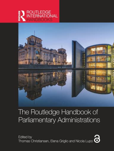 Image of - The Routledge Handbook Of Parliamentary Administrations | Hardcover