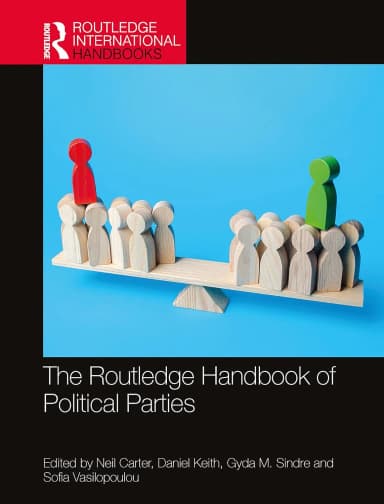 Image of - The Routledge Handbook Of Political Parties | Hardcover