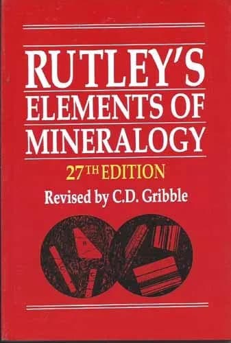 Image of - Rutley's Elements of Mineralogy | 27th Edition | Hardcover