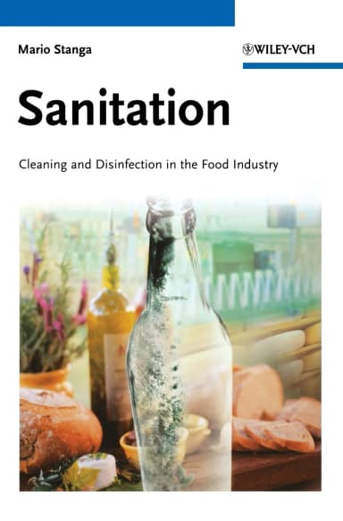 Image of - Sanitation Cleaning and Disinfection in the Food Industry | Hardcover