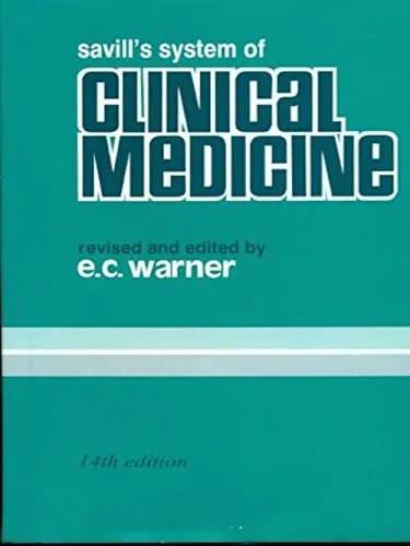 Image of - Savill's System of Clinical Medicine | 14th Edition